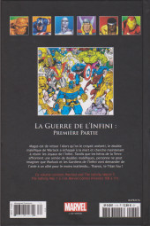 Verso de Marvel Comics : La collection (Hachette) -174153- La Guerre de L'Infini : Première Partie