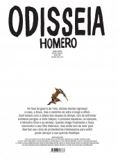 Verso de Clássicos da Literatura em BD -3- Odisseia