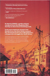 Verso de Pride of Baghdad (2006) -ES- Pride of baghdad: the deluxe edition