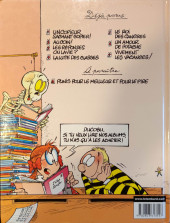Verso de L'Élève Ducobu -3a2002- Les réponses ou la vie ?