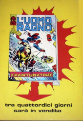 Verso de L'uomo Ragno Vol. 1 (Editoriale Corno - 1970)  -124- L'Assassino colpisce a Mezzanotte