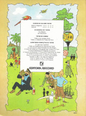 Verso de Tintim (As aventuras de) (Record) -215serie(20)- As jóias de Castafiore