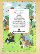 Verso de Tintim (As aventuras de) (Record) -75serie(4)- A ilha negra