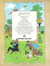 Verso de Tintim (As aventuras de) (Record) -24serie- Tintim na África