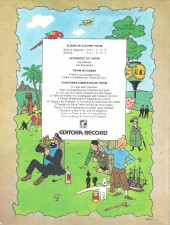 Verso de Tintim (As aventuras de) (Record) -94serie- O caranguejo das tenazes de ouro