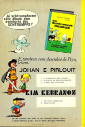 Verso de Kim Kebranoz (Benoît Brisefer en portugais) -11- Kim Kebrazoz e os táxis vermelhos