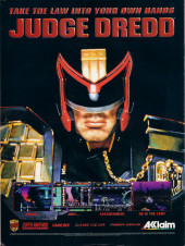 Verso de Judge Dredd : Lawman of the Future (1995) -1- Issue # 1