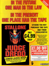 Verso de Judge Dredd : Lawman of the Future (1995) -2- Issue # 2