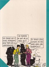 Verso de Les jacopo -3- Les Jacopo et l'étalon sauvage