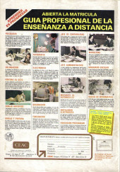 Verso de Dossier Negro -133- Bonga y yo