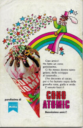 Verso de L'uomo Ragno Vol. 1 (Editoriale Corno - 1970)  -189- Il Terribile Segreto dello Sciacallo