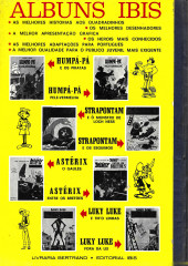 Verso de Lucky Luke (en portugais - divers éditeurs) -6- Fora da lei