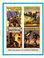 Verso de Dossier Negro -160- El Eternauta