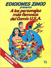 Verso de Dossier Negro -170- Un mundo truculento, remoto, escalofriante...