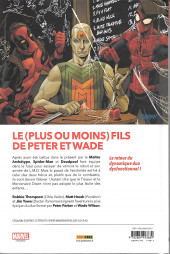 Verso de Spider-Man/Deadpool (100% Marvel) -1- Mes deux papas
