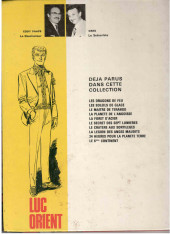 Verso de Luc Orient -1b1976- Les dragons de feu