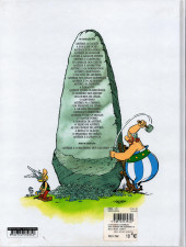 Verso de Astérix (en portugais) -28a2004- As 1001 horas de Astérix
