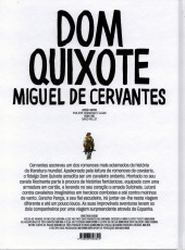 Verso de Clássicos da Literatura em BD -8- Dom Quixote
