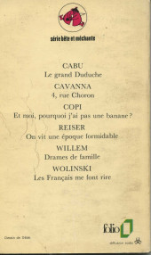Verso de (AUT) Gébé -1978- Berck