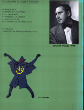 Verso de Blake e Mortimer (Aventuras de) (en portugais) -6b1990- A Marca Amarela
