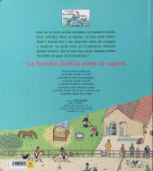 Verso de La famille Oukilé - La famille Oukilé aime le sport