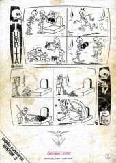 Verso de Fantom Vol.1 (Vértice - 1972) -9- El horror encapuchado