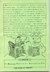 Verso de Les aventures de l'architecte (le plus nul) de Pise - Tome 1