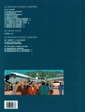 Verso de Blake e Mortimer (Aventuras de) (en portugais) -17- Os sarcófagos do 6º Continente: Tomo 2 - Duelo de espíritos