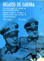 Verso de Hazañas del Oeste (Toray - 1962) -18- Número 18