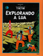 Verso de Tintim (As aventuras de) (Álbum duplo) - Rumo à Lua - Explorando a Lua