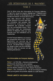 Verso de (AUT) Walthéry, François -INTR03a- Fêtes à Gogo