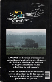Verso de (AUT) Walthéry, François -1998/01B- Traditions Culinaires de Wallonie