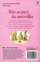 Verso de Alice au pays des merveilles (Evangelista)