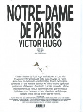 Verso de Clássicos da Literatura em BD -9- Notre Dame de Paris