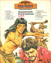 Verso de História do Far-West -2- Davy Crockett - A princesa dos Potomacks
