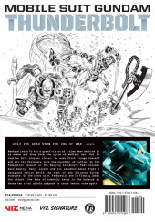 Verso de Mobile Suit Gundam - Thunderbolt -13- Tome 13