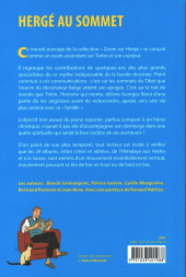 Verso de (AUT) Hergé -2021/05- Hergé au sommet