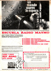 Verso de Hazañas del Oeste (Toray - 1962) -203- Número 203