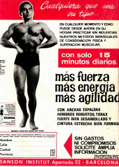 Verso de Hazañas del Oeste (Toray - 1962) -205- Número 205