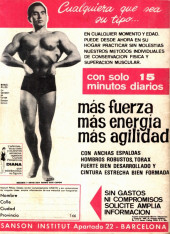 Verso de Hazañas del Oeste (Toray - 1962) -210- Número 210