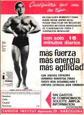 Verso de Hazañas del Oeste (Toray - 1962) -211- Número 211