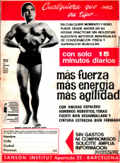 Verso de Hazañas del Oeste (Toray - 1962) -212- Número 212