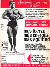 Verso de Hazañas del Oeste (Toray - 1962) -213- Número 213
