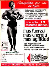 Verso de Hazañas del Oeste (Toray - 1962) -215- Número 215