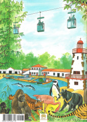 Verso de Jardim Zoológico - História do Jardim Zoológico de Lisboa em Banda Desenhada
