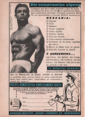 Verso de Hazañas del Oeste (Toray - 1962) -222- Número 222