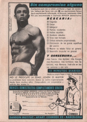 Verso de Hazañas del Oeste (Toray - 1962) -223- Número 223