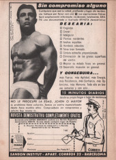 Verso de Hazañas del Oeste (Toray - 1962) -225- Número 225