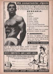 Verso de Hazañas del Oeste (Toray - 1962) -226- Número 226