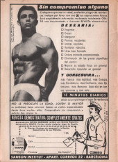 Verso de Hazañas del Oeste (Toray - 1962) -228- Número 228